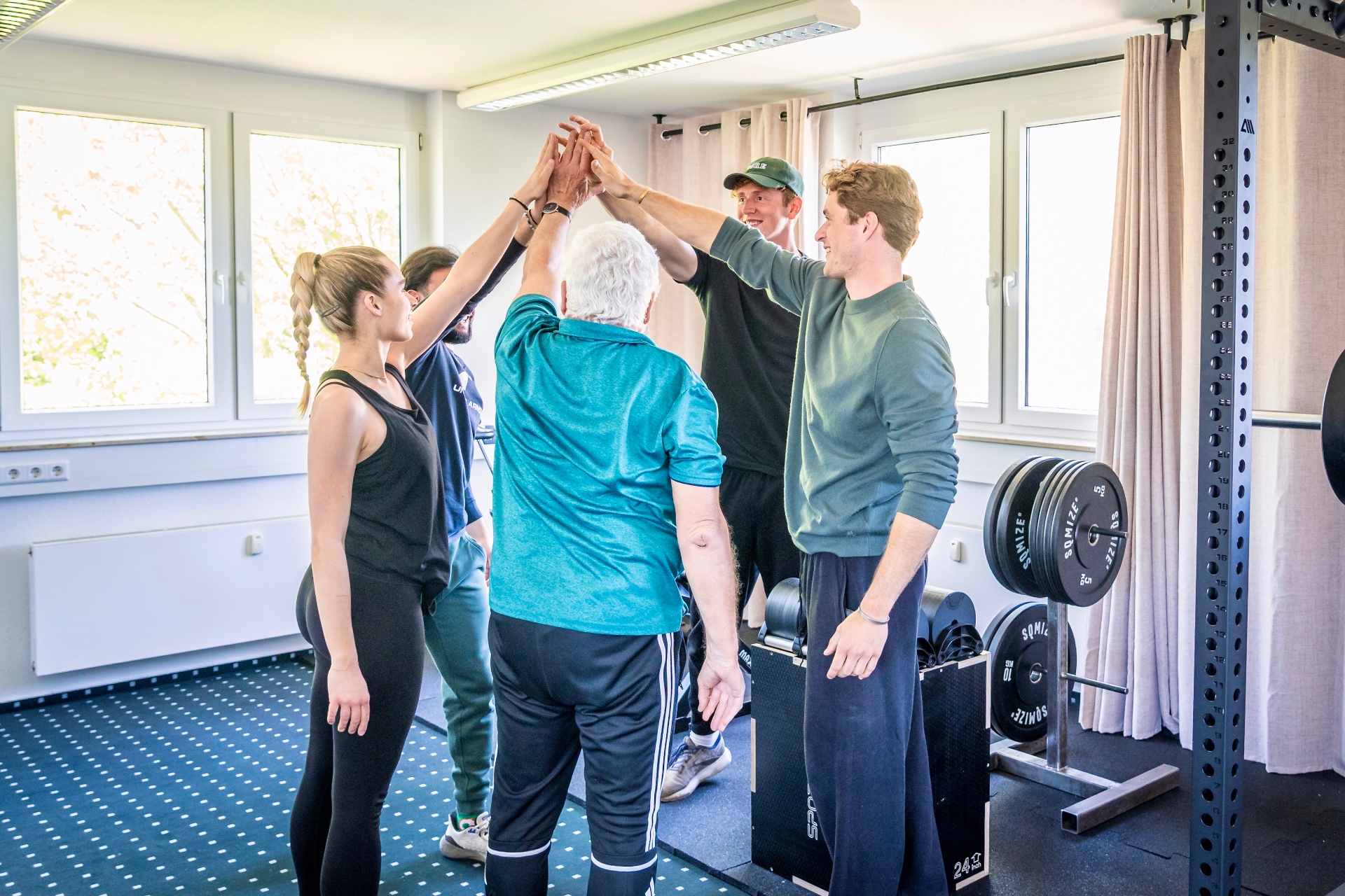 Gemeinsames betreutes Training im THE CORE Studio