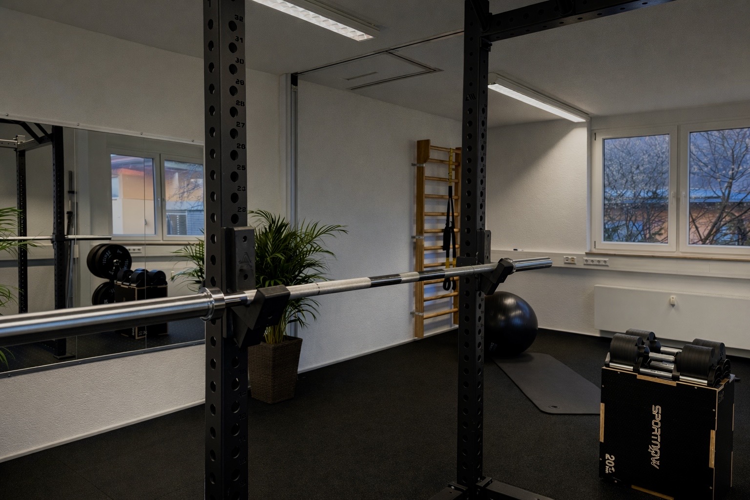 Trainingsbereich im THE CORE Studio in Tübingen-Hirschau